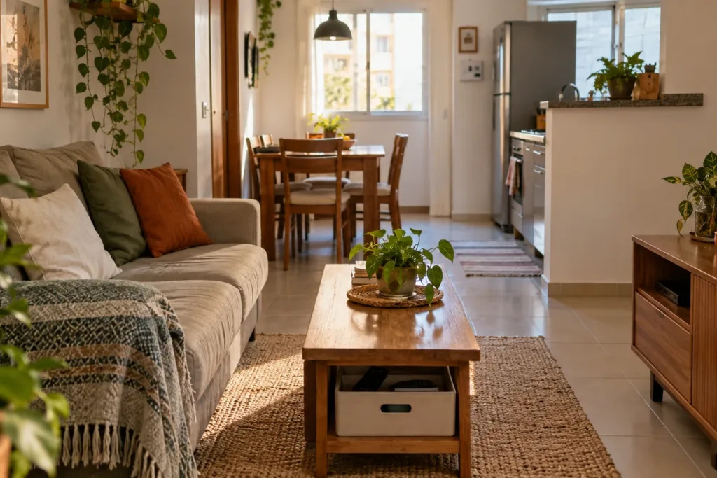 Organizar uma casa pequena