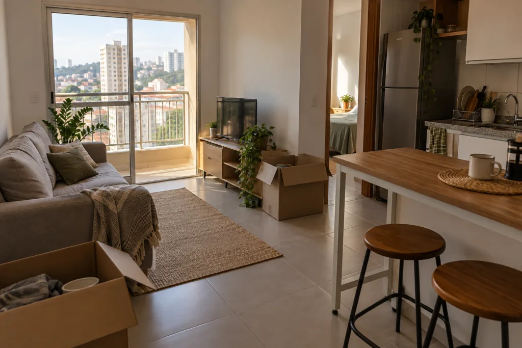 primeiro apartamento